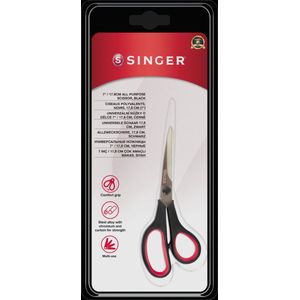 Singer - Universele Schaar - Zwart - 17,8cm