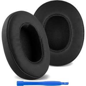 Allecto Plus - Vervangende oorkussens voor draadloze hoofdtelefoons - Zwart - Geluidsannulering - Comfortabel en duurzaam