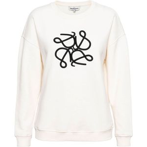 &Co Woman - EMBRO - Sweater - Off White - Comfortabel en Modern Design