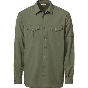Vaude Men's Rosemoor LS Shirt II, wandelskjorte, heren, groen