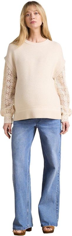 ENVIE DE FRAISE - Zwangerschaps-trui - Beige - 2-in-1 Effect