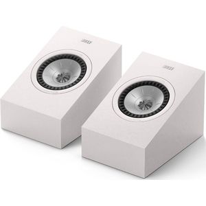 KEF Q8 Meta - Dolby Atmos HiFi-wandluidsprekers - Satin White - 2-weg gesloten behuizing - 13 cm Uni-Q-driver met MAT