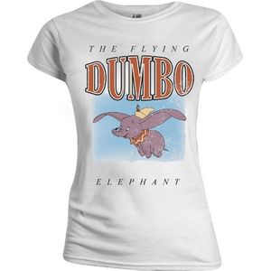 DUMBO - THE FLYING ELEPHANT WOMEN T-SHIRT - WHITE