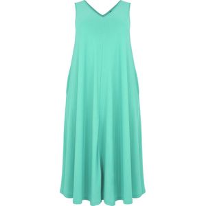 Dolce - Mouwloze Jurk - A-lijn - Zacht - V-uitsnede