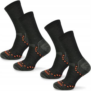 Comfortabele STAL Merino & Alpaca thermosokken 39-42 (2-pack)