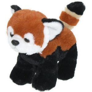 Pluche knuffel dieren rode Panda beer van 25 cm - Speelgoed knuffels - Cadeau voor jongens/meisjes