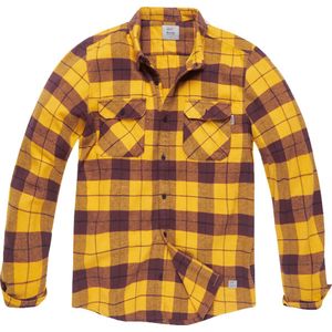 Vintage Industries Sem Flannel Shirt Yellow Check