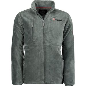 Geographical Norway Fleece Vest Upload Met Rits Heren Grijs - M