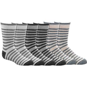 Sokken met alpacawol | Kindersokken | Kleur: Grijs | Maat: Diverse Maten | 6 paar