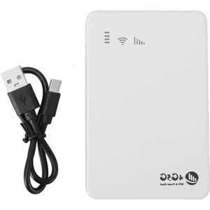 Portable WiFi Router for Travel - 4G LTE & 5G Unlocked - 300Mbps High Speed - Pocket Mobile Hotspot with SIM Card Slot - Up to 10 WiFi Devices - Supports 4G B1/3/5/8/38/39/40/41