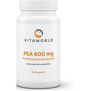 Vitaworld PEA palmitoylethanolamide 600mg 90 capsules