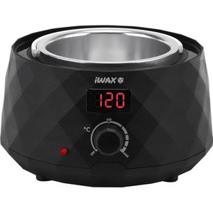 IWAX - Diamond Tech Wax Heater - Zwart - 400 ml - Digitaal