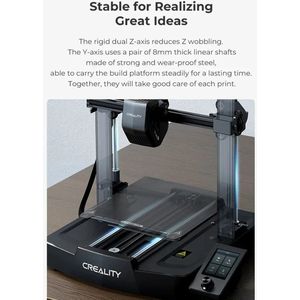 Creality Ender-3 V3 SE 3D-Printer - Supersnel Printen met 250 mm-s, Automatische Bed Leveling & Direct Drive Sprite Extruder voor Nauwkeurige - Stabiele Prints