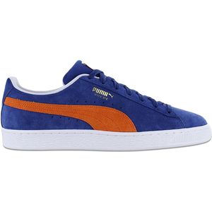 PUMA SELECT Suede Teams 2 II - Heren Sneakers Schoenen Leer Blauw 386595-01 - Maat EU 40 UK 6.5