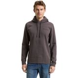 Tom Tailor Heren Sweatshirt BASIC HOODIE regular fit Blauw XL Volwassenen