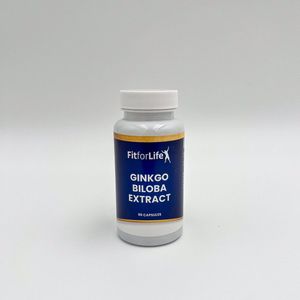 Fit for Life Ginkgo Biloba extract - Geschikt voor vegetariërs en veganisten - 90 capsules