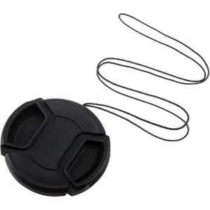 Scoby - Universele Lens Cap - Lensdop - Camera Lens Bescherming - 77mm - Zwart