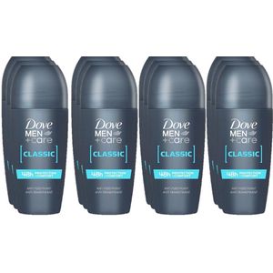 Dove Deo Roller - Men+Care Classic - Voordeelverpakking 12 x 50 ml