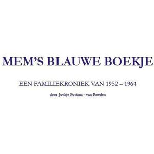 Mems blauwe boekje