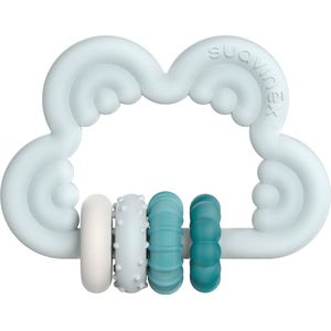 Suavinex Teethers & Rattles Blue Stap 3 Silicone Bijtspeeltje SXZBER079563