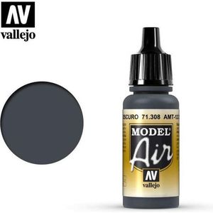 Vallejo 71308 Model Air Dark Grey AMT-12 - Acryl Verf flesje