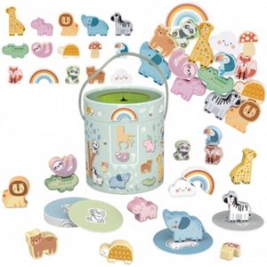Woopie Green – Sensorisch Speelgoed – Voeldoos Hout – FSC-gecertificeerd – Ontwikkelt Tastzin – Voor Kinderen 3+ Jaar
