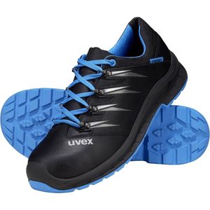 Uvex 2 Trend Laag S3 69342 - Zwart/Blauw - 49