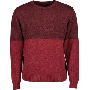 Blue Seven Truien Heren Volwassenen - Sweater Heren - Rood Gemeleerd - Maat XL