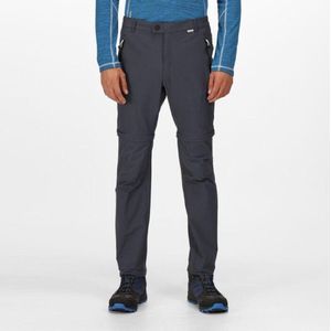 Regatta Heren Highton Zip-Off Afritsbroek India Grey Grijs Maat 50 34/32 (Regular)