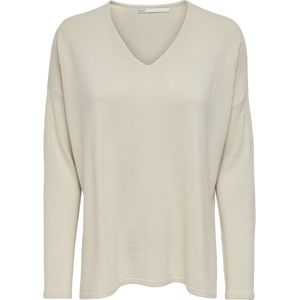 Sweater - Gestreept - V-hals - 100% Polyacryl