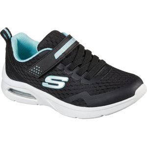 Skechers Sneakers - Maat 29 - Meisjes - zwart/lichtblauw/zilver