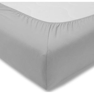Estella Jersey Hoeslaken 150x200cm - Zacht Egyptisch Katoen - Grijs