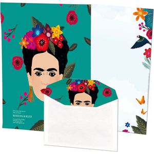 Briefpapier met enveloppen: Frida, Amnesty International