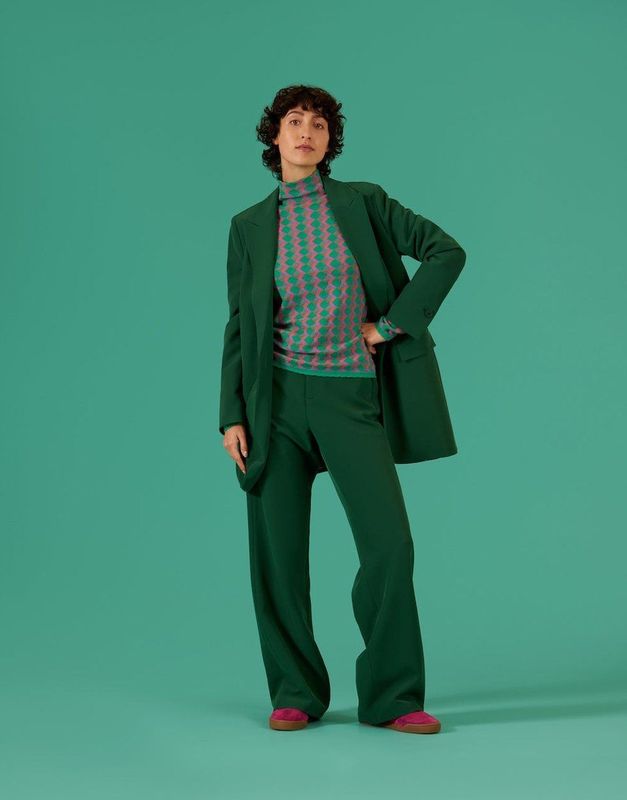 Oilily - Poetry pants - Groen - 34