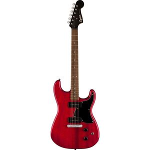 Squier Paranormal Stratosonic (Crimson Red Transparent) - Elektrische gitaar