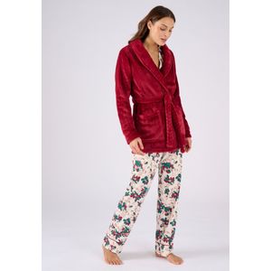 Damart - Kamerjas van breisel Thermolactyl - Dames - Rood - 46-48 (L)