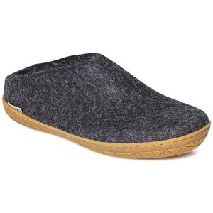 Glerups - Slipper - Zwart - Outdoor - Rubber Zool