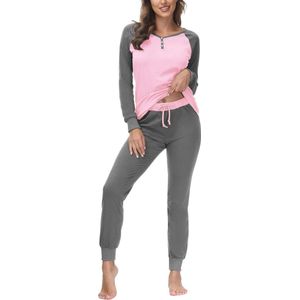 2-delige comfortabele nachtkleding pyjamaset voor dames