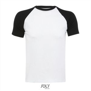 SOL'S Raglan T-Shirt Funky 150 L140 - White/Black - S