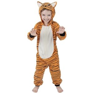 Dieren Onesie voor Kinderen - Schattig Kostuum van Schap, Cheetah, Koe, Aap, Zwarte Kat en Giraffe
