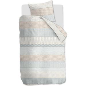 Riviera Maison Soft Tiles Dekbedovertrek - Lits-jumeaux - 260x200/220 cm - Soft Pink