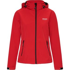 Nordberg Ingrida Softshell Jas Dames - Kleur Rood - Maat XXL