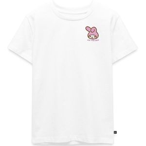 My Melody Geborduurd Portret Premium T Shirt Kinderen