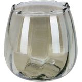 Theelichthouder - Groen - 8x8 cm - Nampook