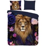 Dekbedovertrek Yuna - Meerkleurig - Microvezel - Dessin: Bloemen, Dieren, Natuur