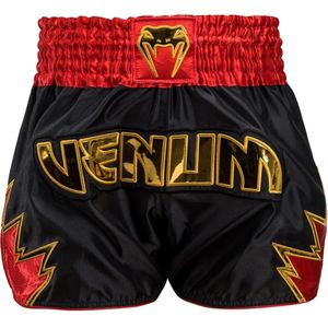 Venum Inferno Muay Thai Shorts Zwart Goud Rood - M