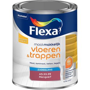 Flexa Mooi Makkelijk - Lak - Vloeren en Trappen - Mengkleur - A5.33.39 - 750 ml