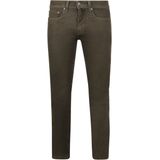 Pierre Cardin Broek Lyon Tapered Raw Bruin - Maat W 31 - L 34 - Heren - Five-pocket broek