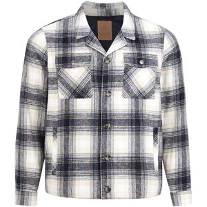 outdoorshirt DUKE CYRIL blauw geruit