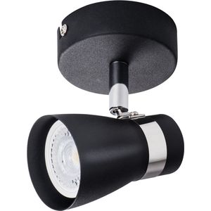 ENALI 1 - wandlamp - plafondlamp spot - incl LED - zwart